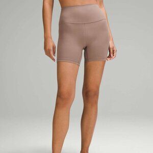 Lululemon align 4" shorts in taupetastic | size 6
